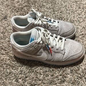 Nike dunk barber shop grey